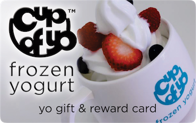 Cup of Yo Frozen YogurtCard