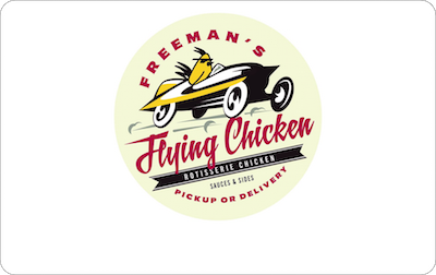 Freeman's Flying ChickenCard