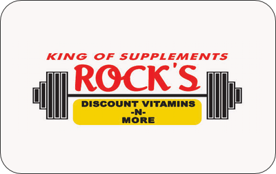Rock's Discount Vitamins & MoreCard
